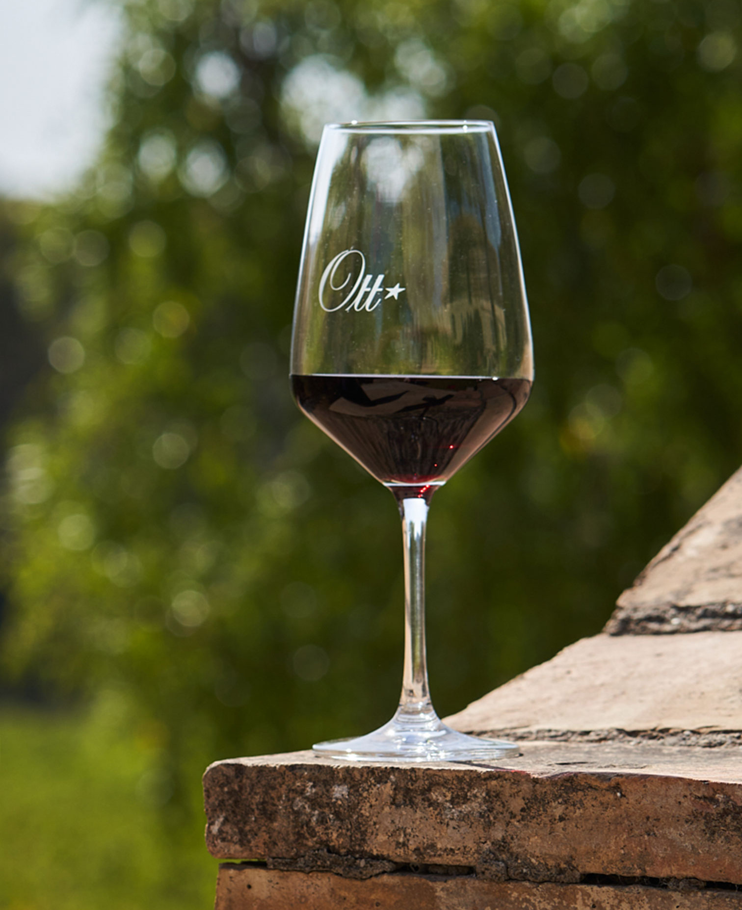 un-verre-de-vin-rouge-de-provence-pose-sur-un-mur-de-pierre